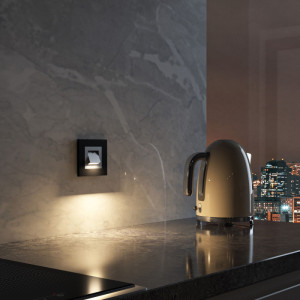 Встраиваемая LED подсветка Встраиваемые механизмы серебряные W1154706