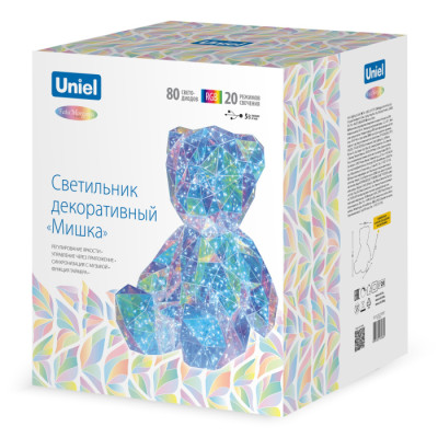 Светильник декоративный  ULD-R504 USB/RGB BEAR